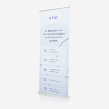 Retractable Standard Size Roll Up Banner Vertical For  pop up banner stand